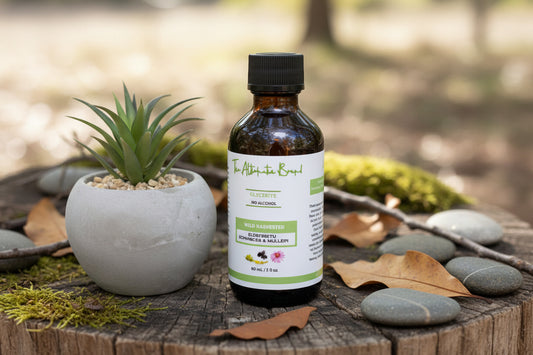 The Alternative Brand Herbal Glycerites™ Elderberry, Echinacea and Mullein - Shurnique-Naturally Unique