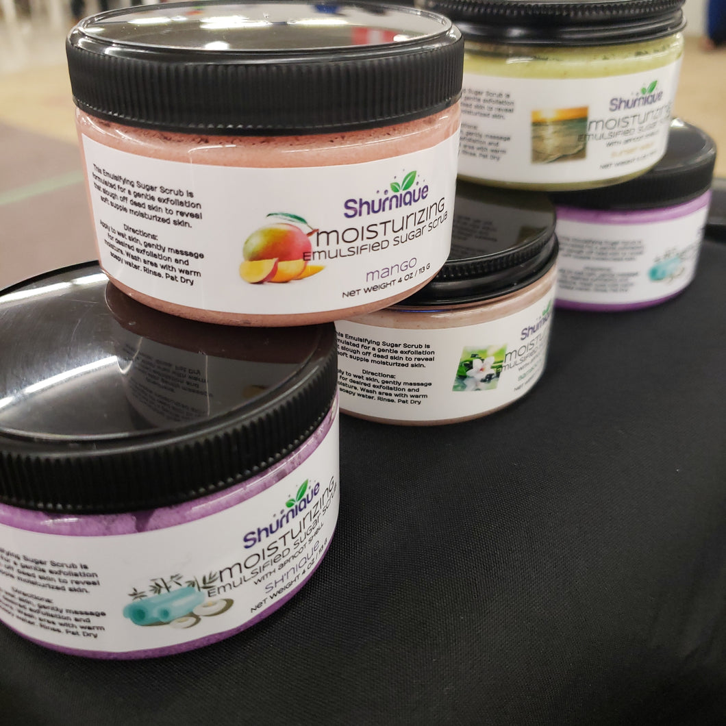 4oz Emulsifying Sugar Scrub